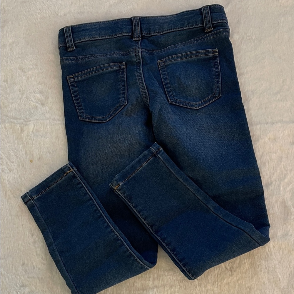 Wonder Nation BoysDark Blue Skinny Jeans SZ 7 - Picture 5 of 5